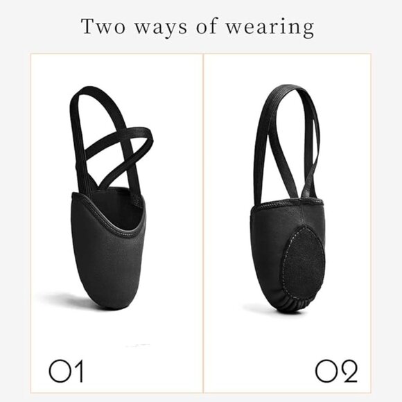 Half Soles Dance Ballet Shoes - Picture 3 of 6